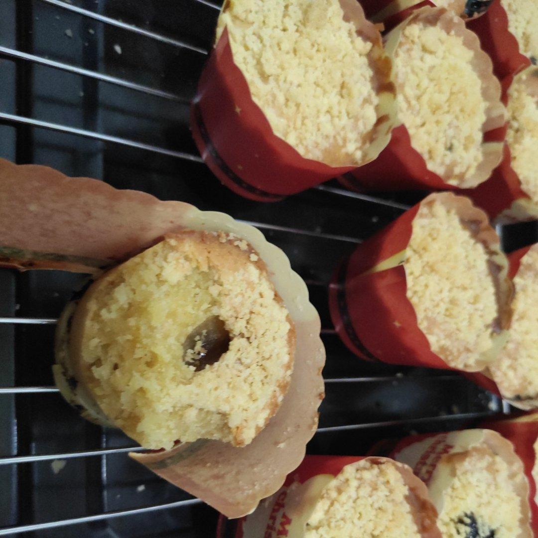 会爆浆的蓝莓玛芬蛋糕