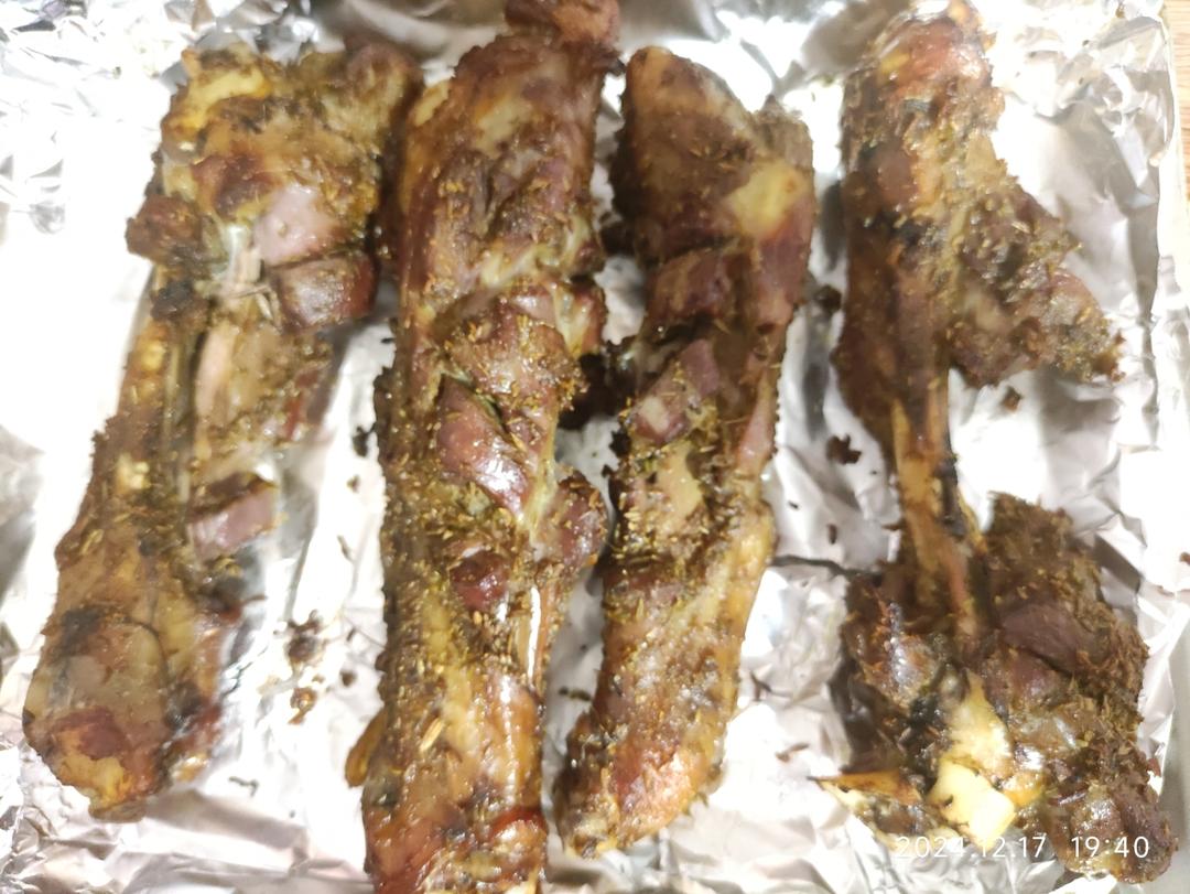 生烤羊腿家庭烤箱版