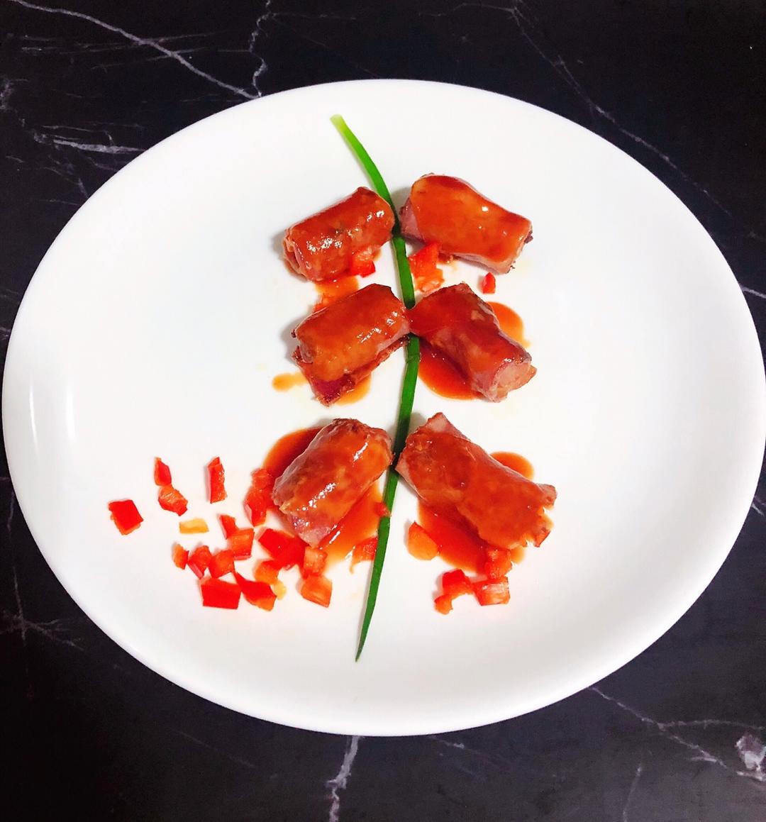 欢喜鞭炮--奶酪培根卷