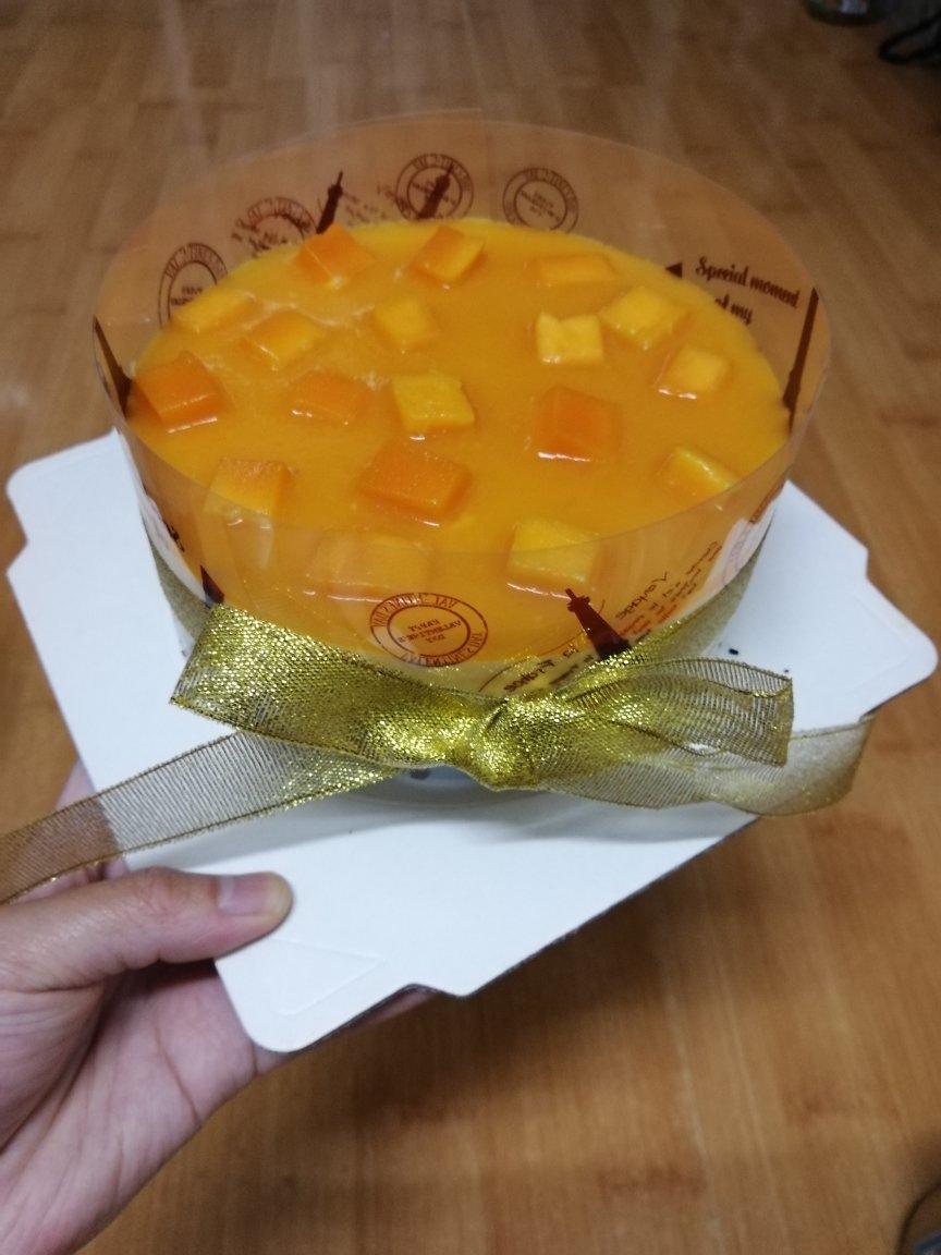 【视频】芒果慕斯（6寸） | 含镜面果胶配方