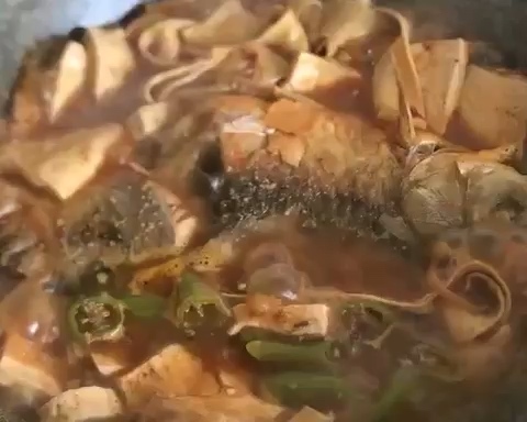 简单的鱼烧豆腐