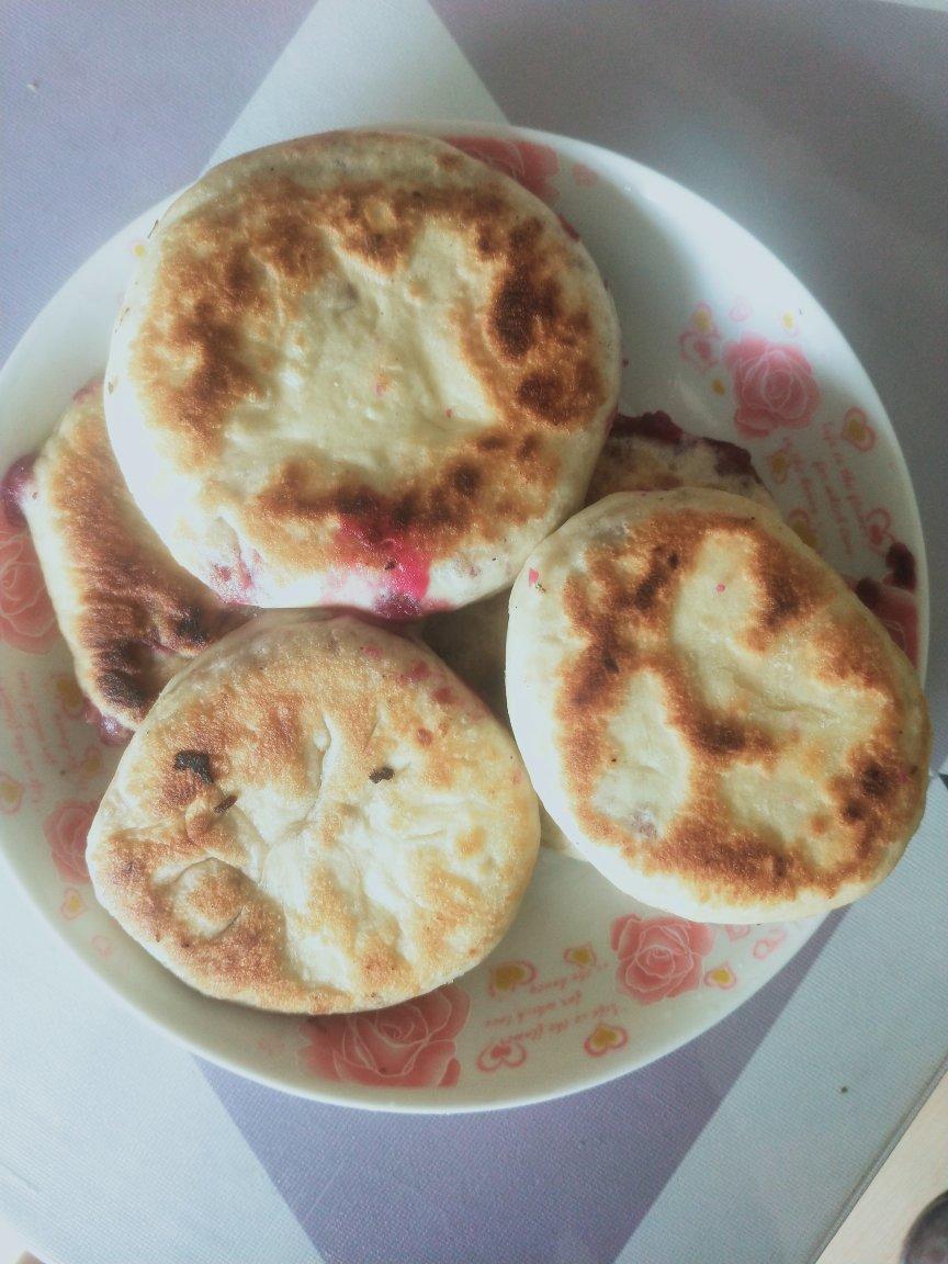 奶香紫薯饼