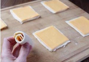 奶酪土司卷的做法 步骤5