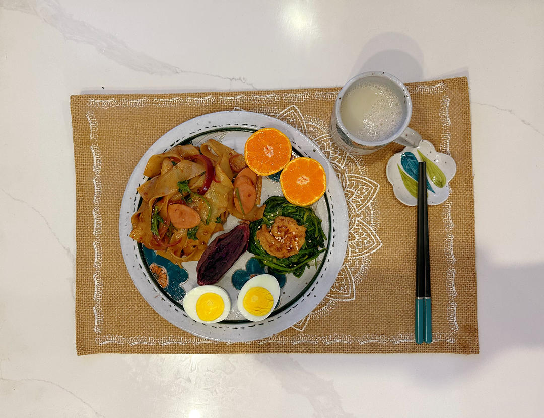 中学生早餐记录