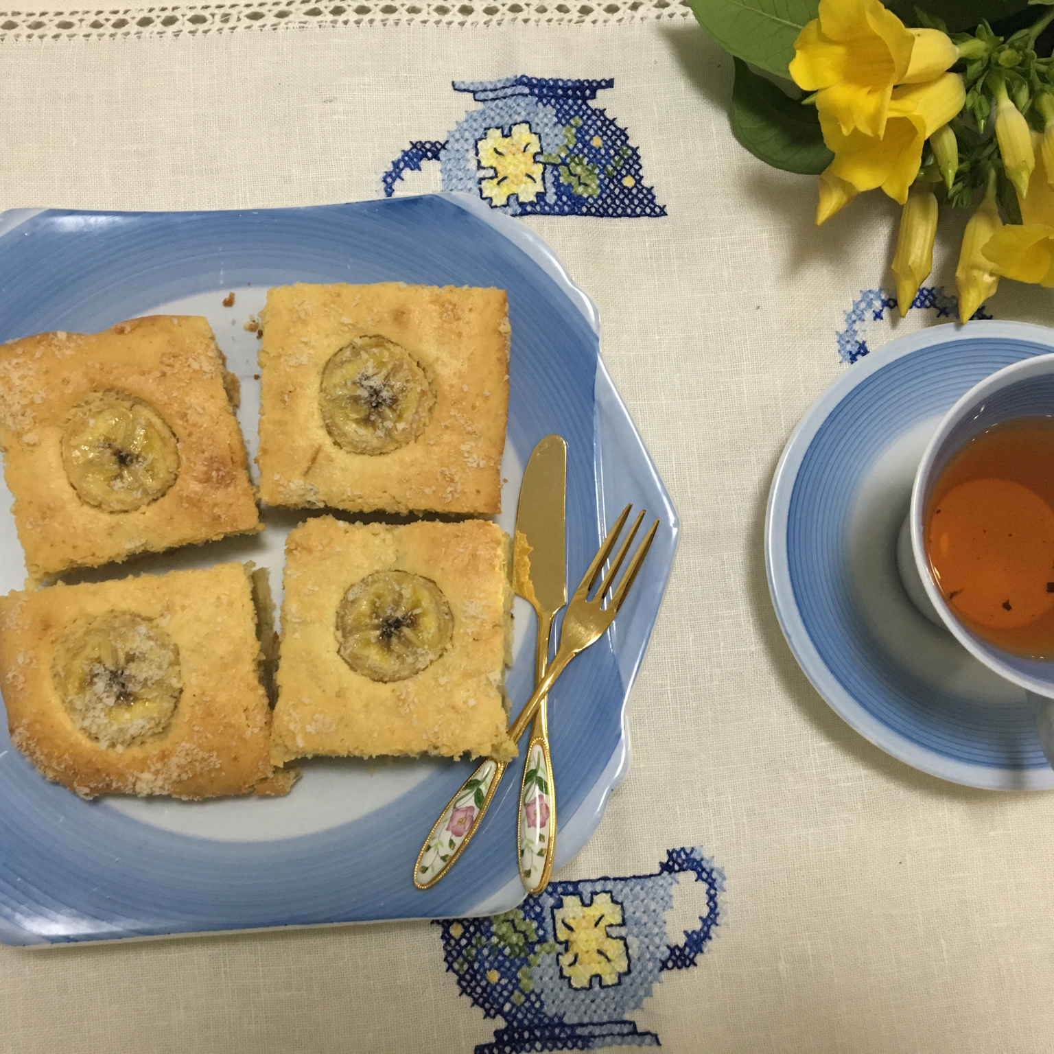 香蕉椰蓉蛋糕