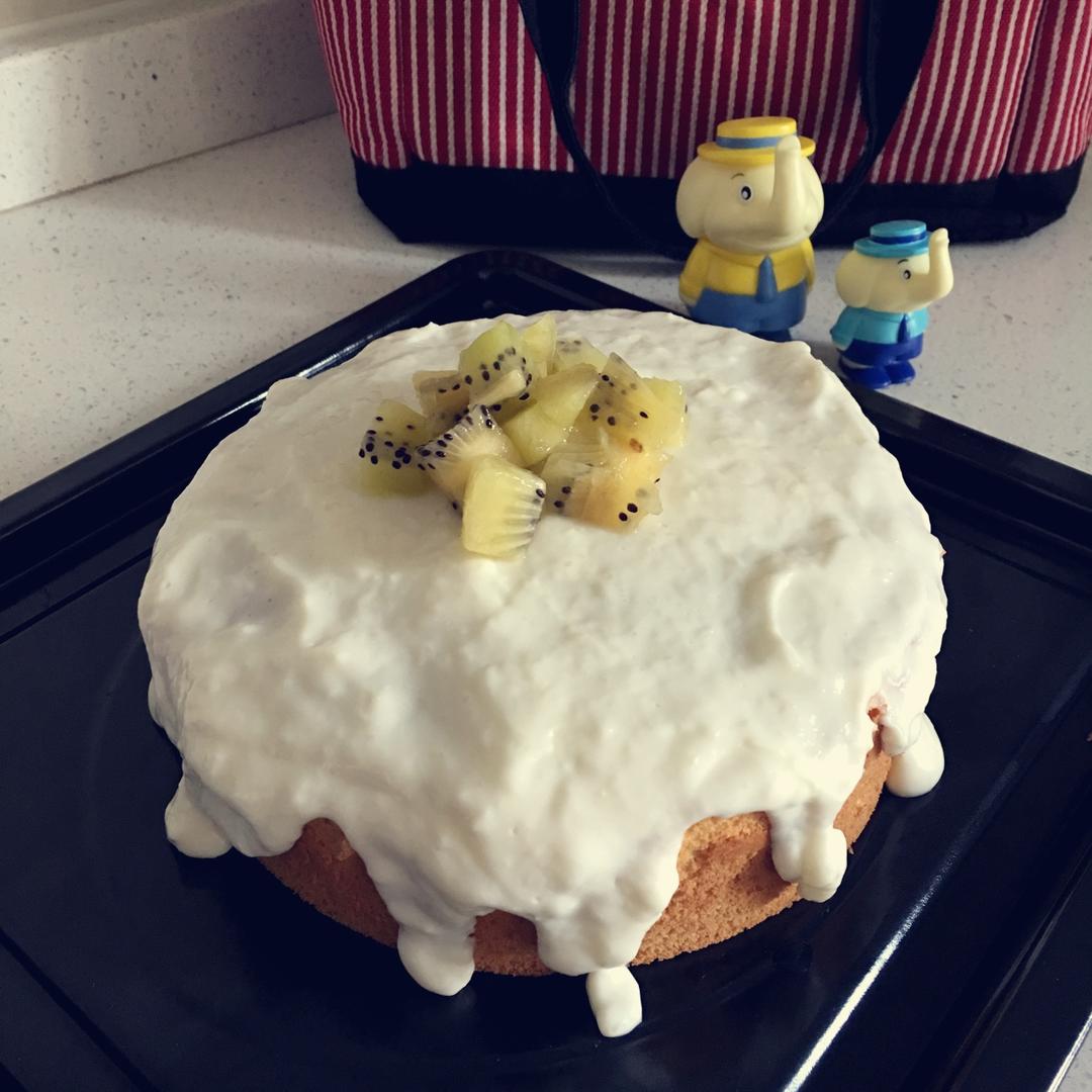 甜柿子巴伐利亚奶冻慕斯配超简单酸奶淋面