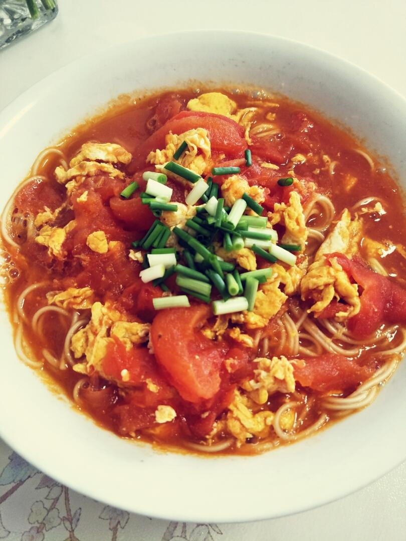 西红柿鸡蛋面
