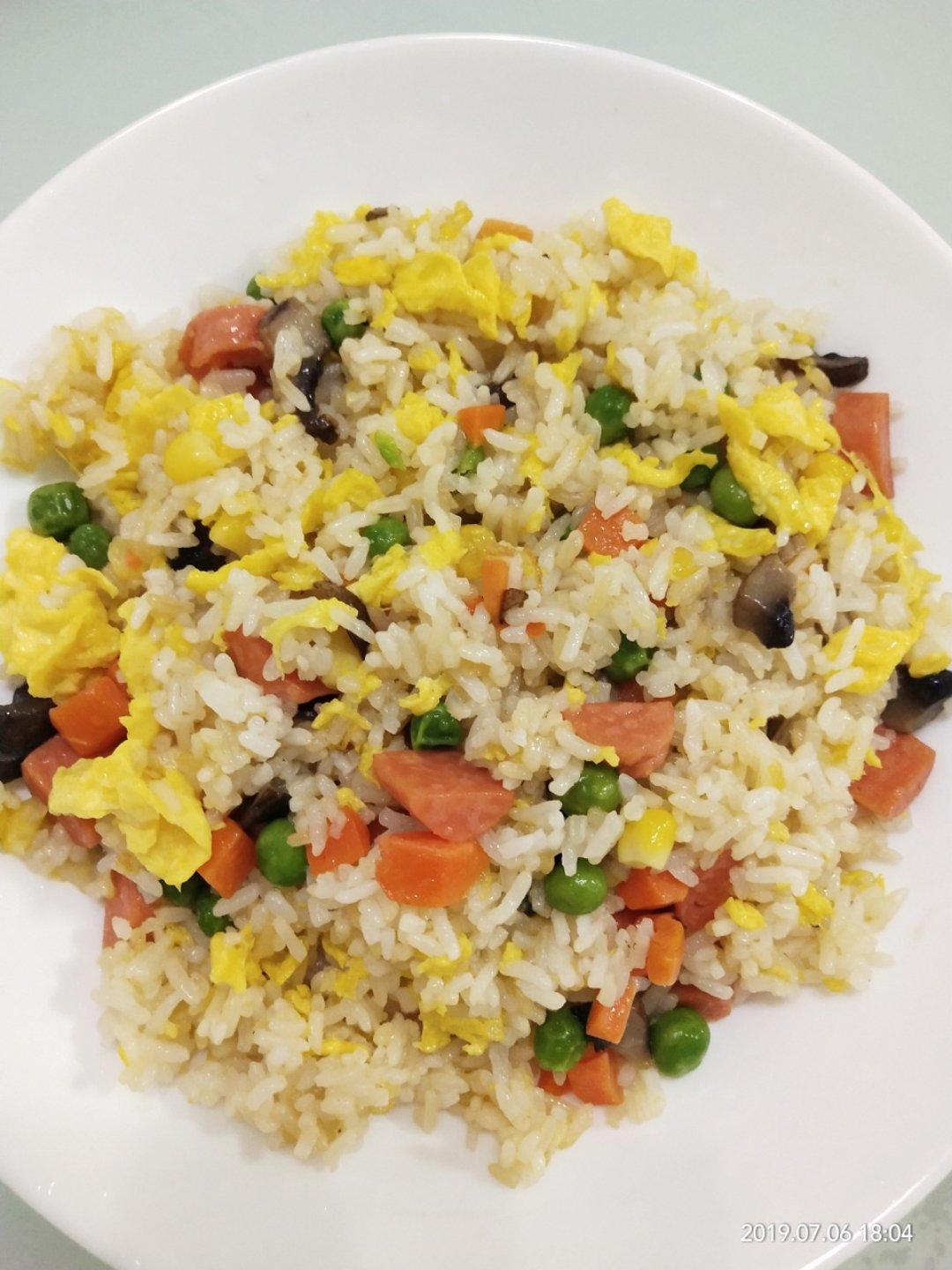 超香五彩炒饭