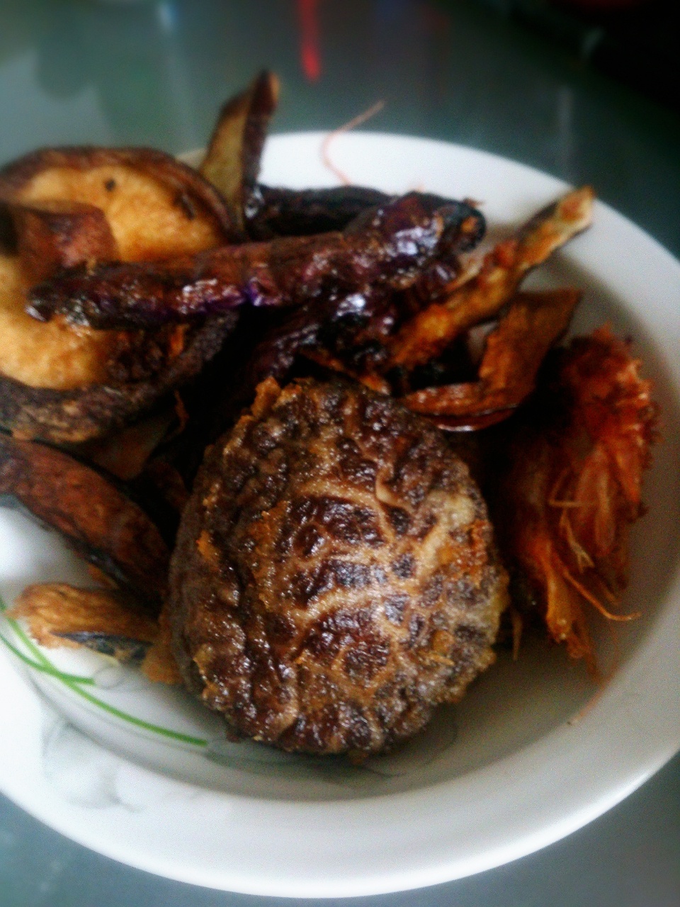 鲣鱼乌冬汤面&天妇罗北极虾