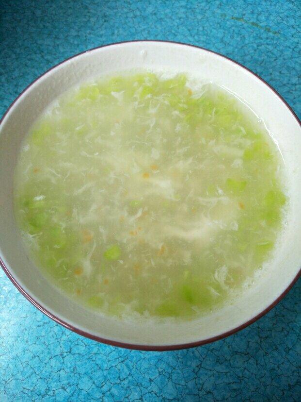 小黄鱼的青春做的干贝苦瓜羹