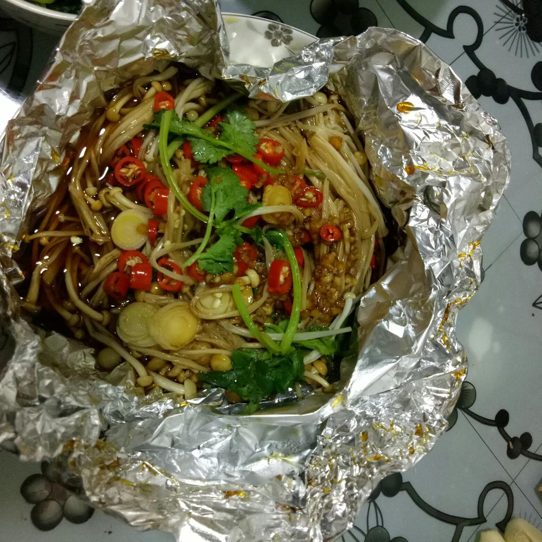 锡纸金针菇（家庭版）