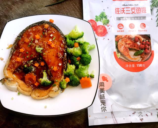 家常快手香煎三文鱼排的做法