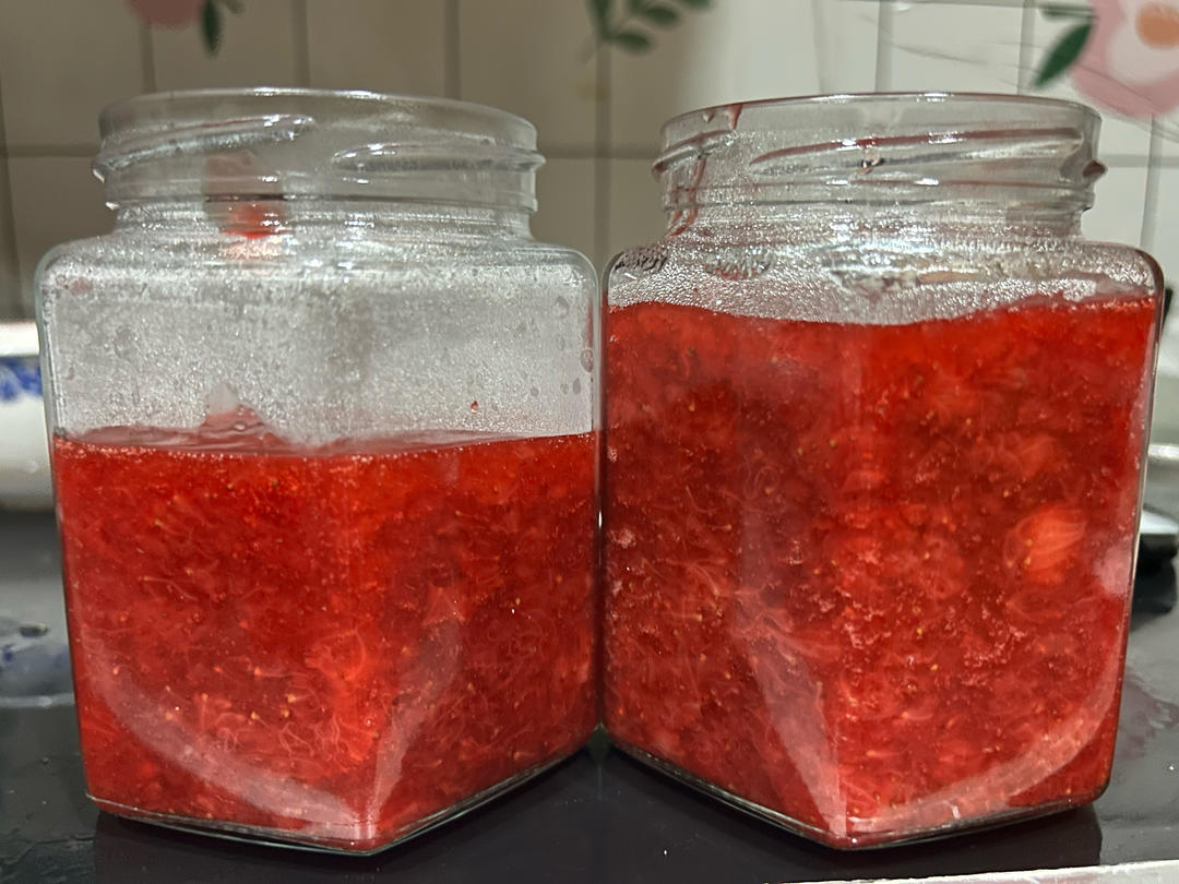 自制无添加草莓酱