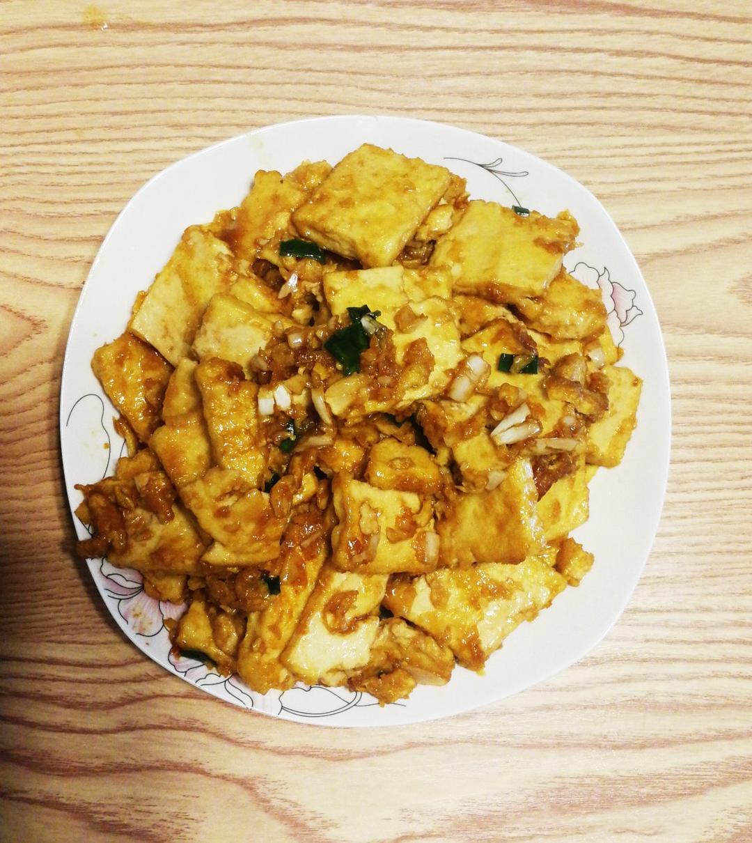 无敌好吃的香煎豆腐