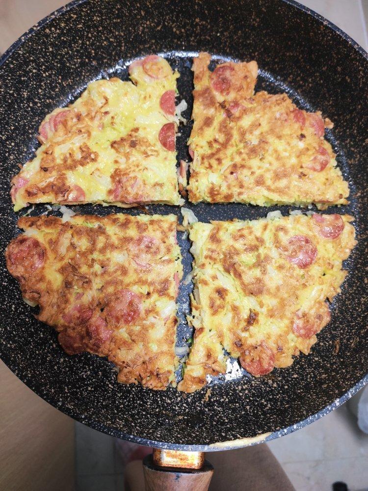 白菜鸡蛋早餐饼