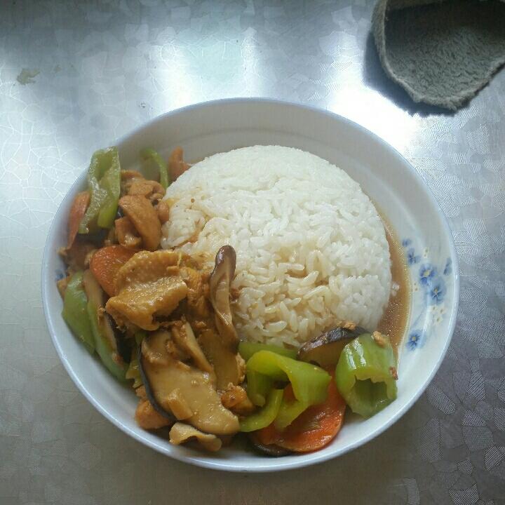 黄焖鸡米饭