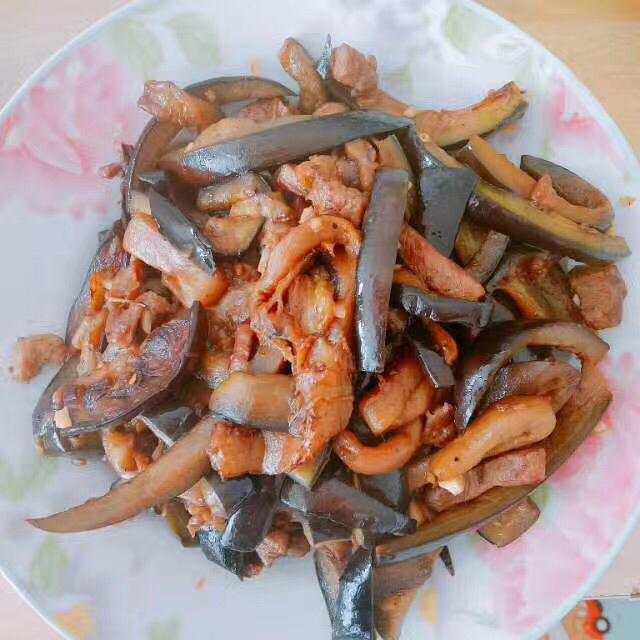 老丁的私房菜-油焖茄子