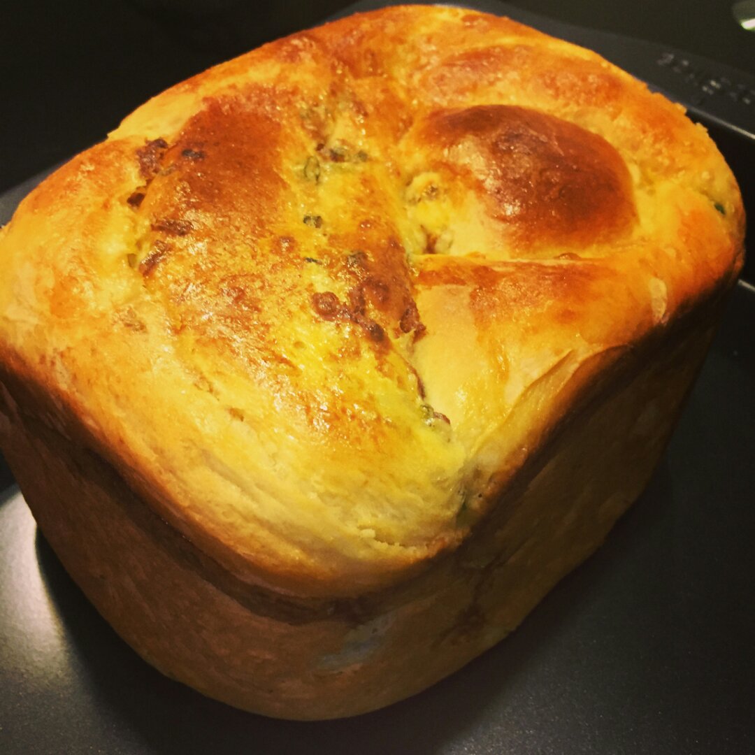 肉松手撕面包—超软会爆浆的面包哟