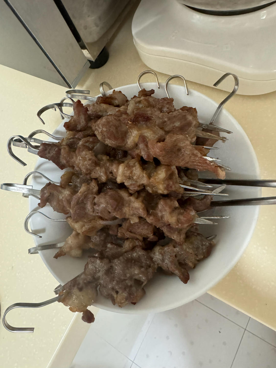 巨好吃的羊肉烤串（烤箱版）