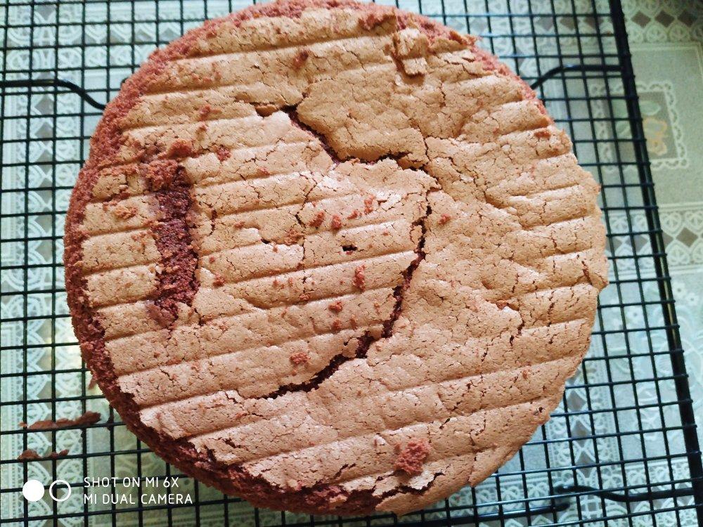 视频菜谱:红丝绒裸蛋糕6寸