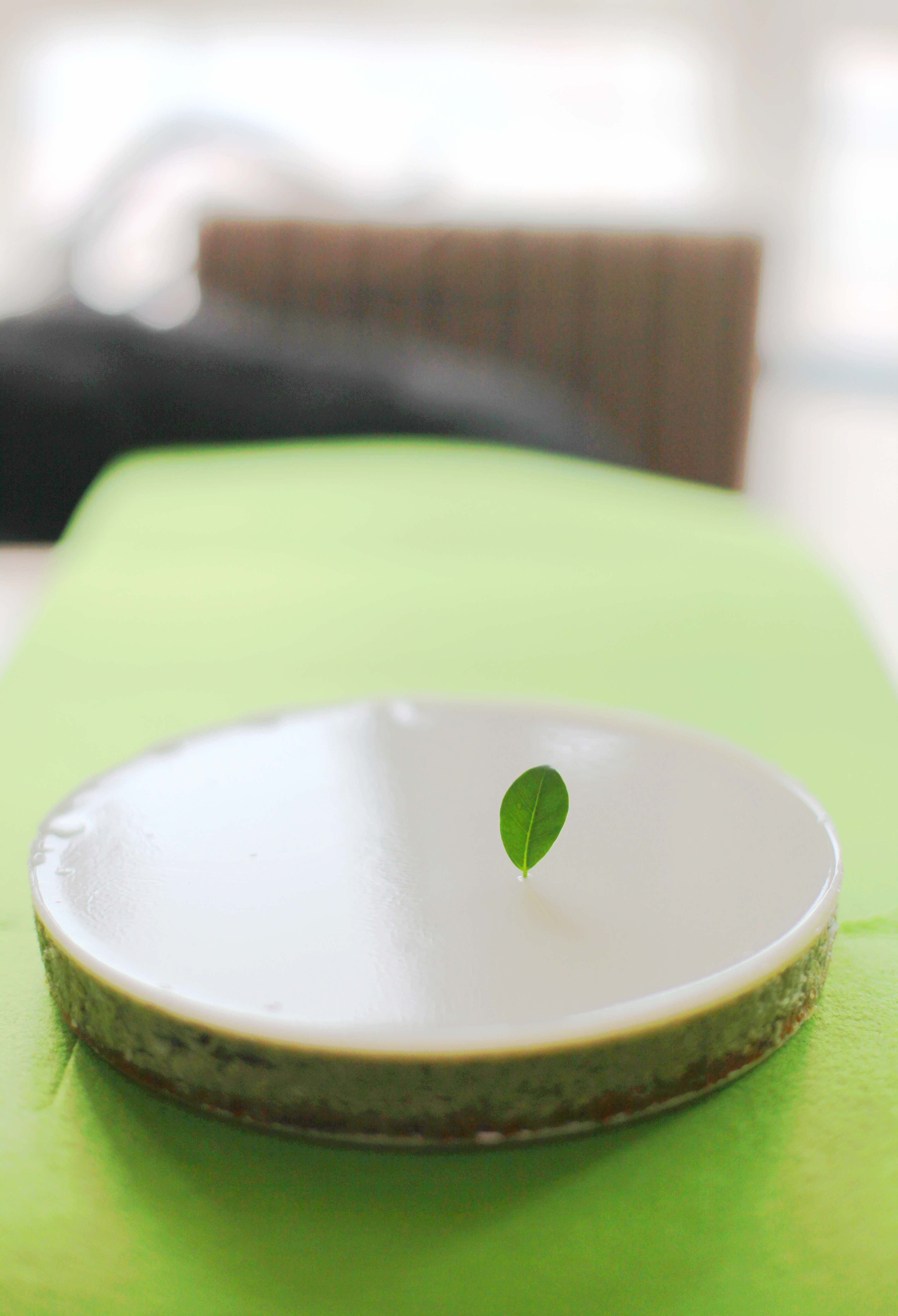 小叶子——椰冻抹茶芝士蛋糕的做法