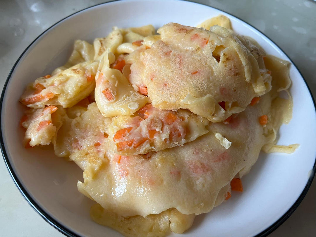 老少皆宜的面粉鸡蛋饼