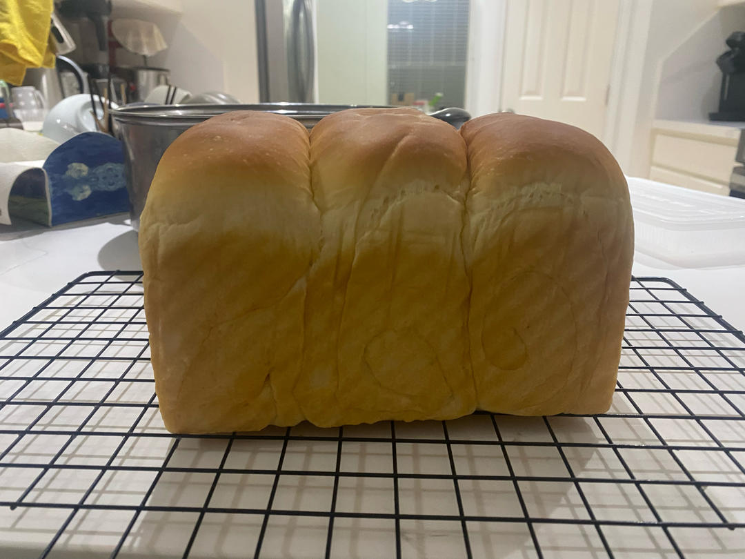 炼乳吐司🍞一次发酵也柔软