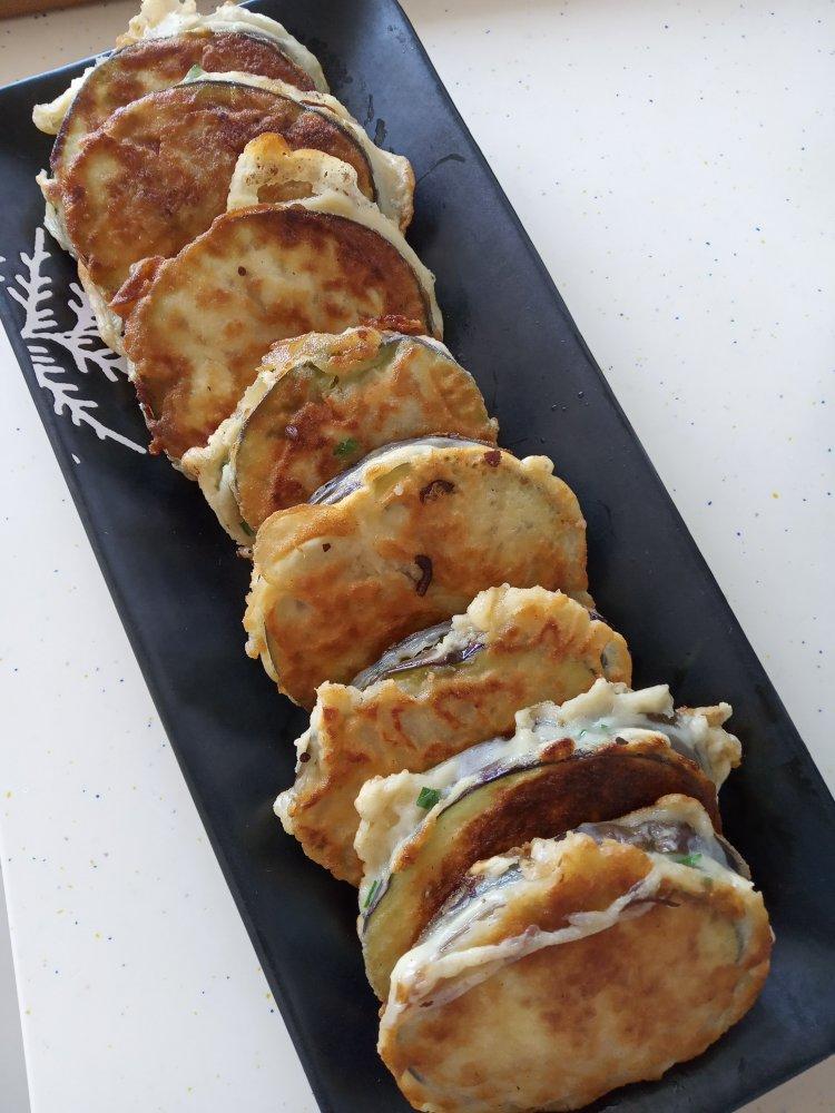 美味少油煎茄盒