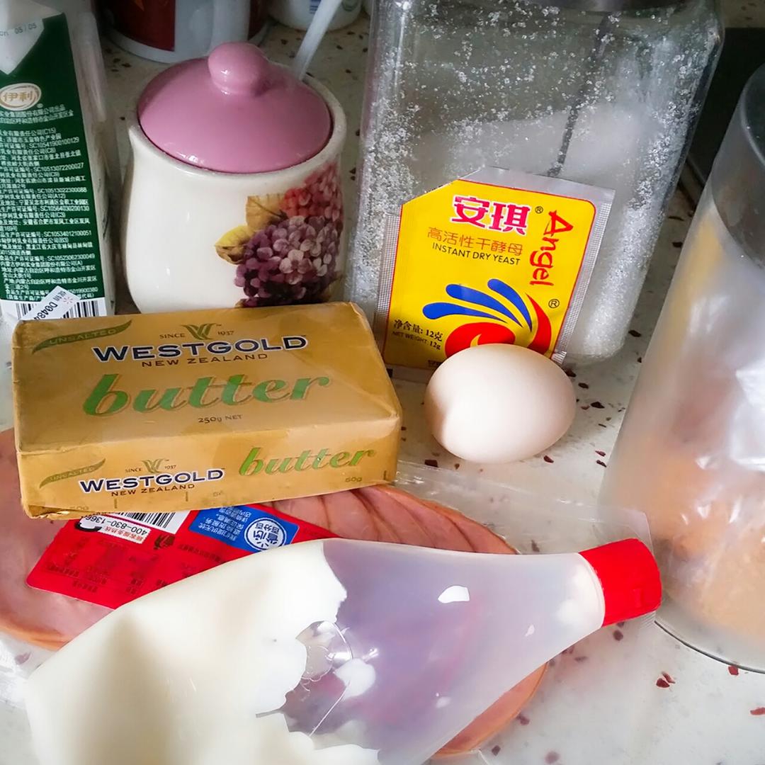 纯奶手撕吐司的做法 步骤1