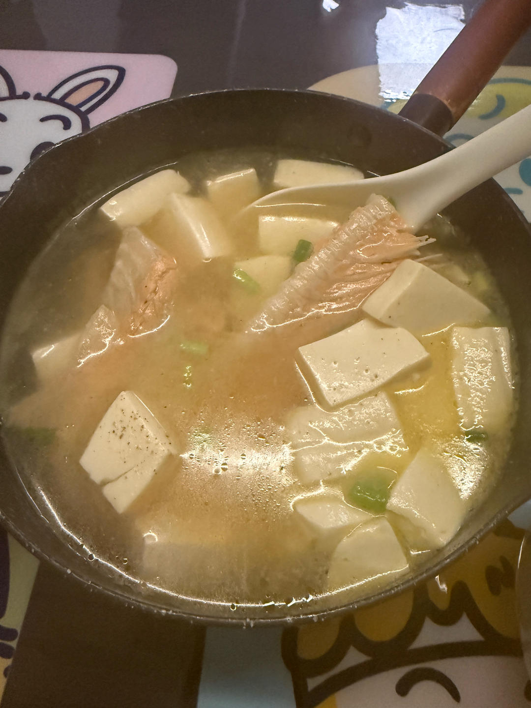 三文鱼排豆腐汤