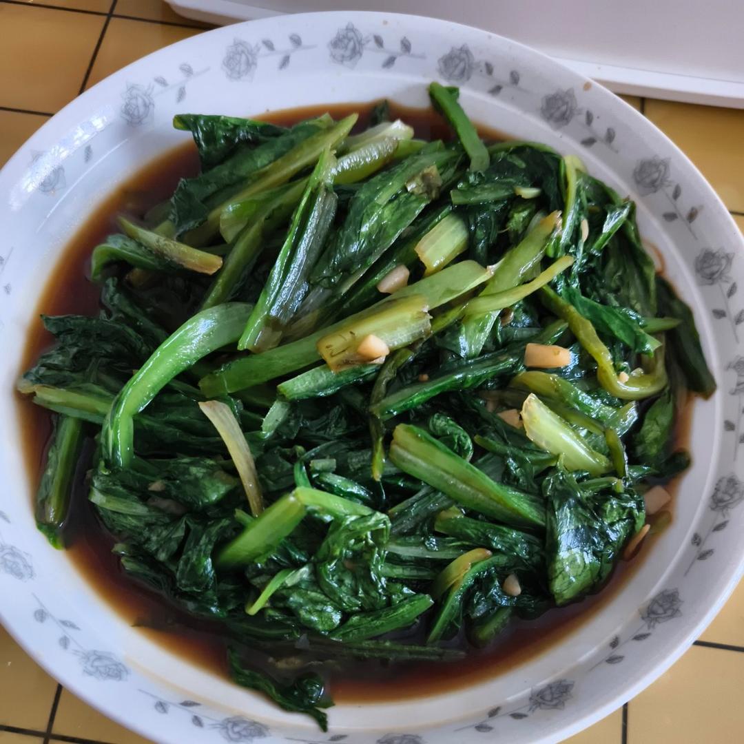 蒜蓉油麦菜（蚝油）