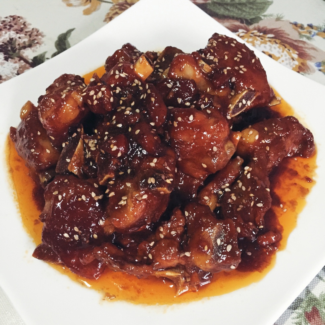 懒人版糖醋排骨