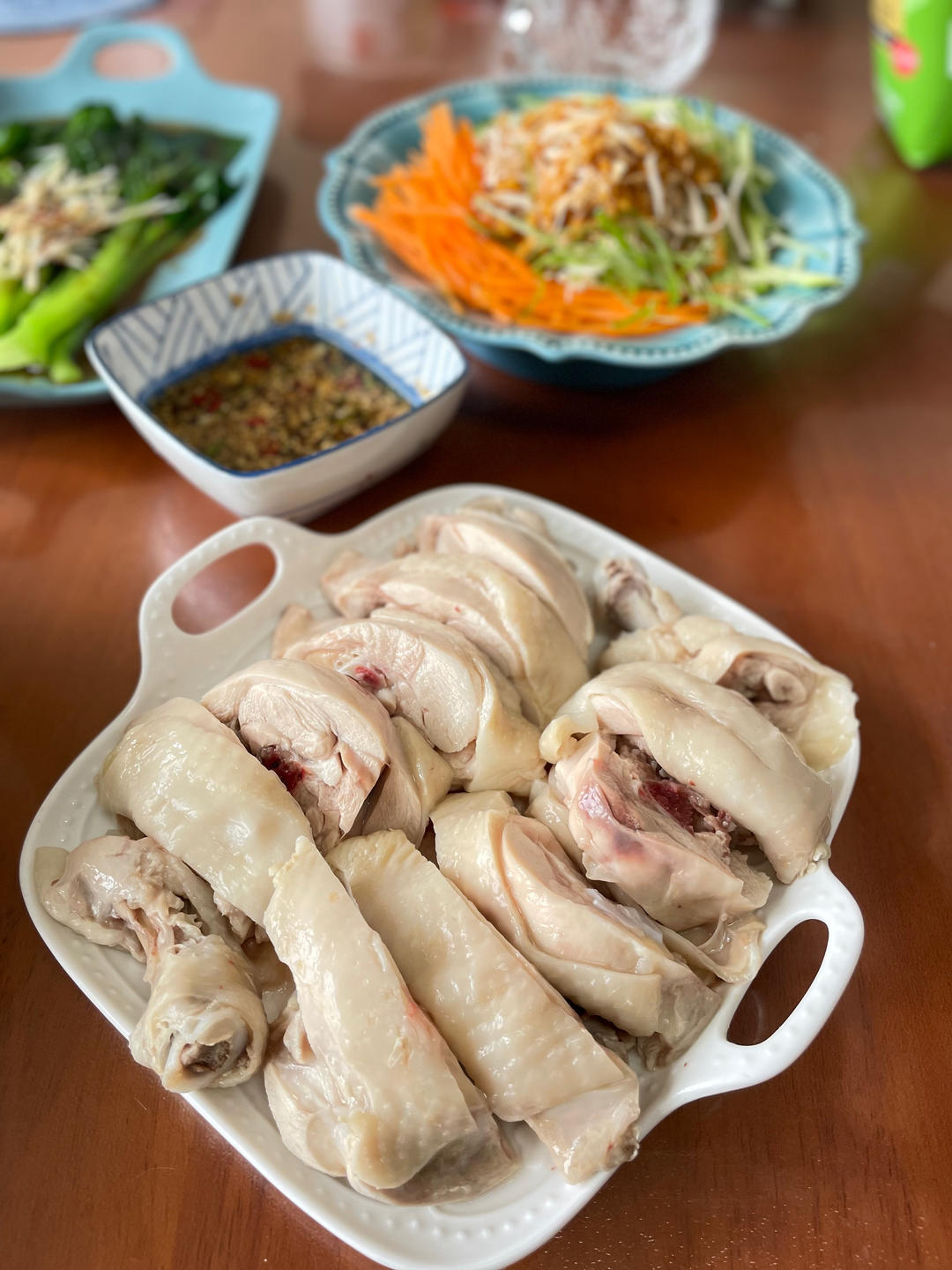 一人食，超嫩鸡全腿版白切鸡制作，零失败