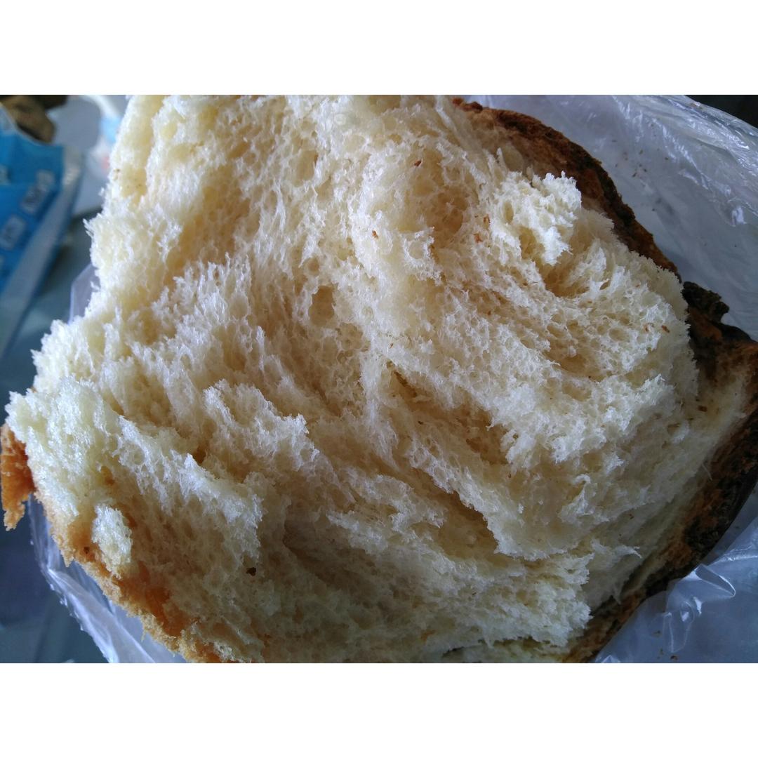 超级好吃的原味面包（面包机版）