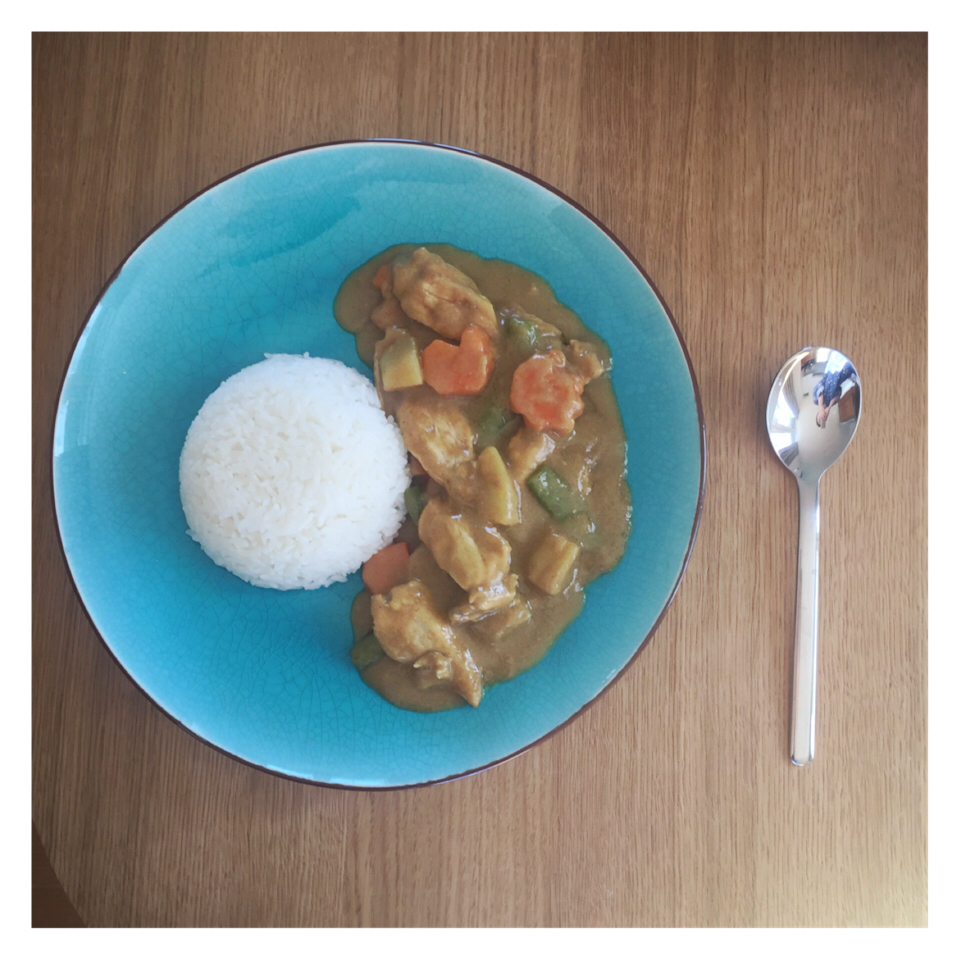 泰式椰浆咖喱鸡