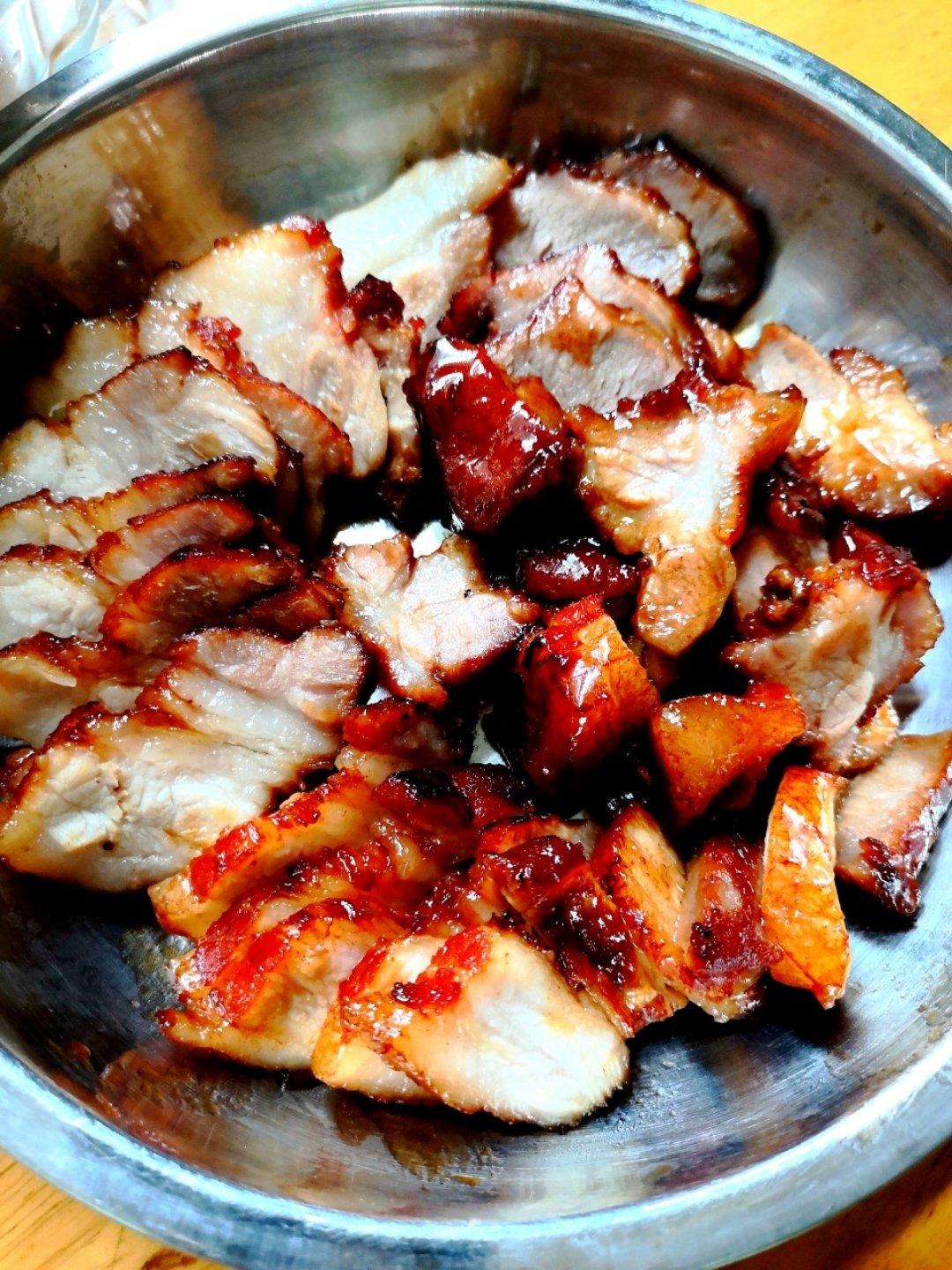 焖烧的五花叉烧肉