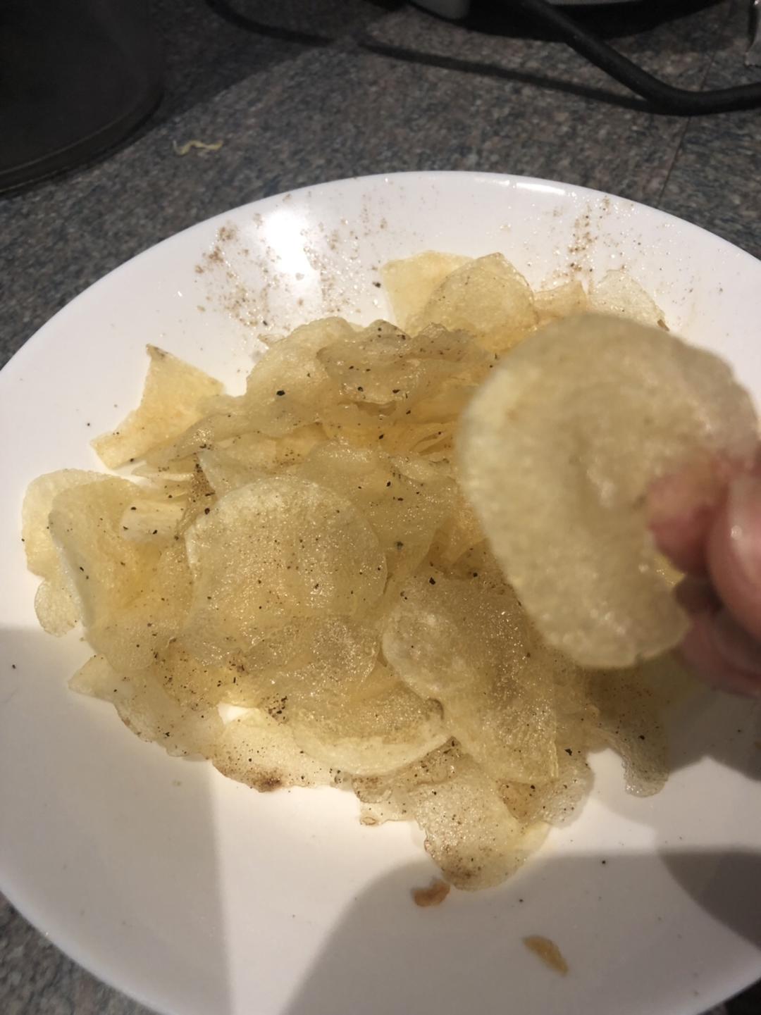 好吃的薯片，绝对不亚于外面卖的哦！