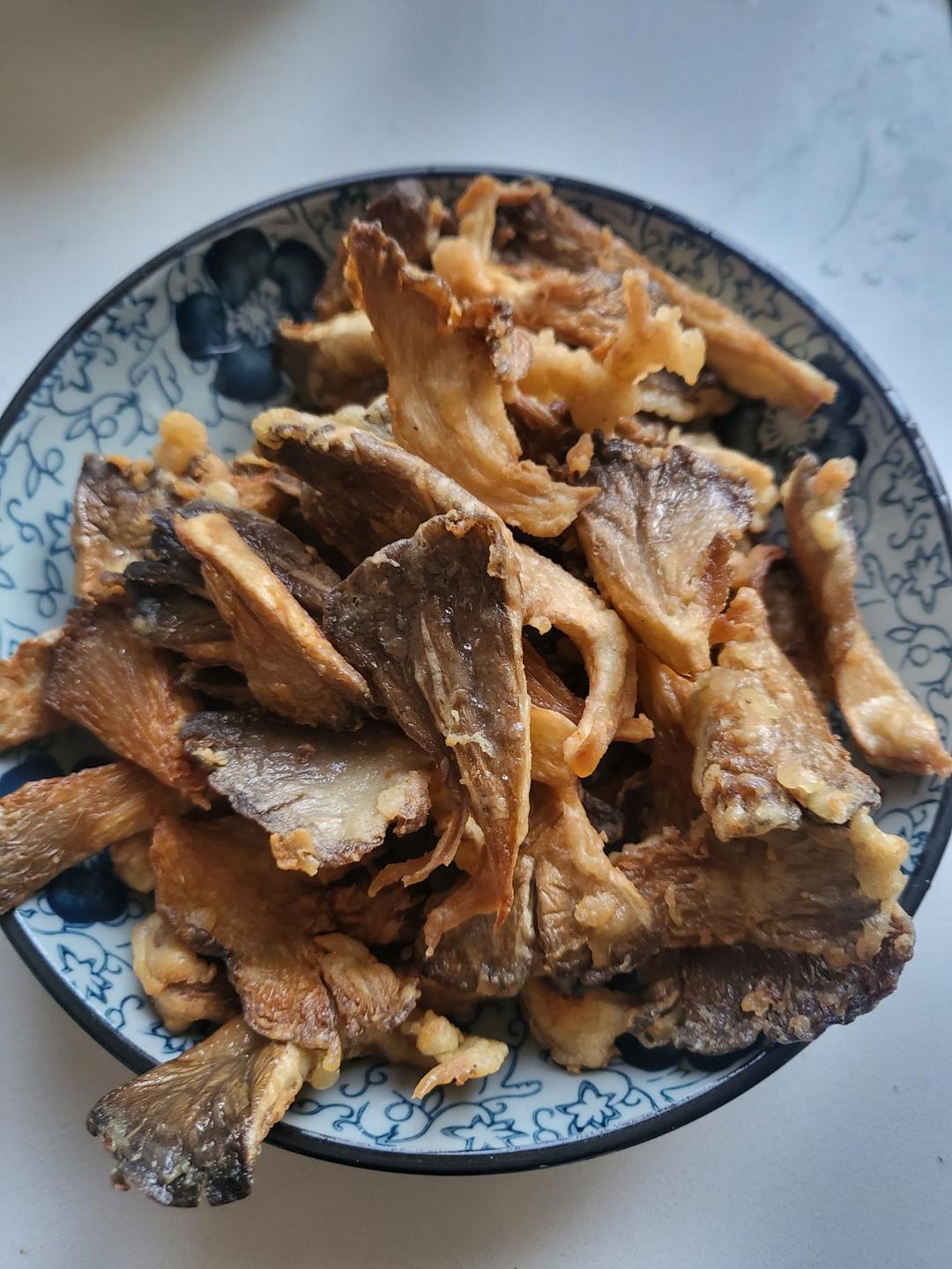 炸蘑菇（家常菜）