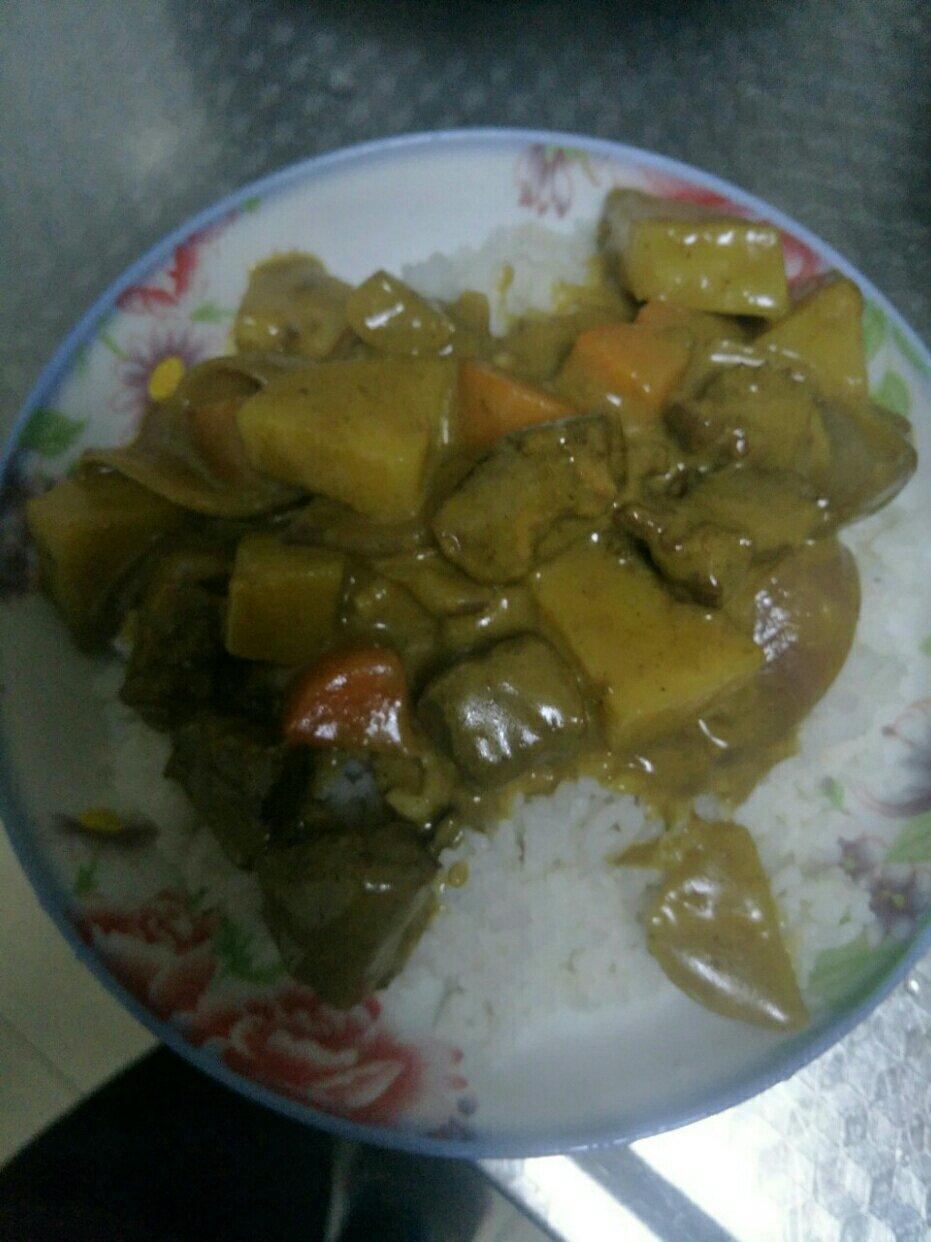 咖喱牛肉