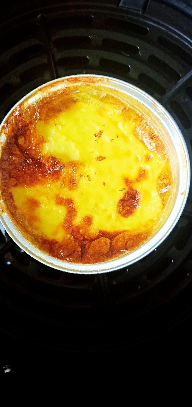 空气炸锅鸡蛋牛奶布丁