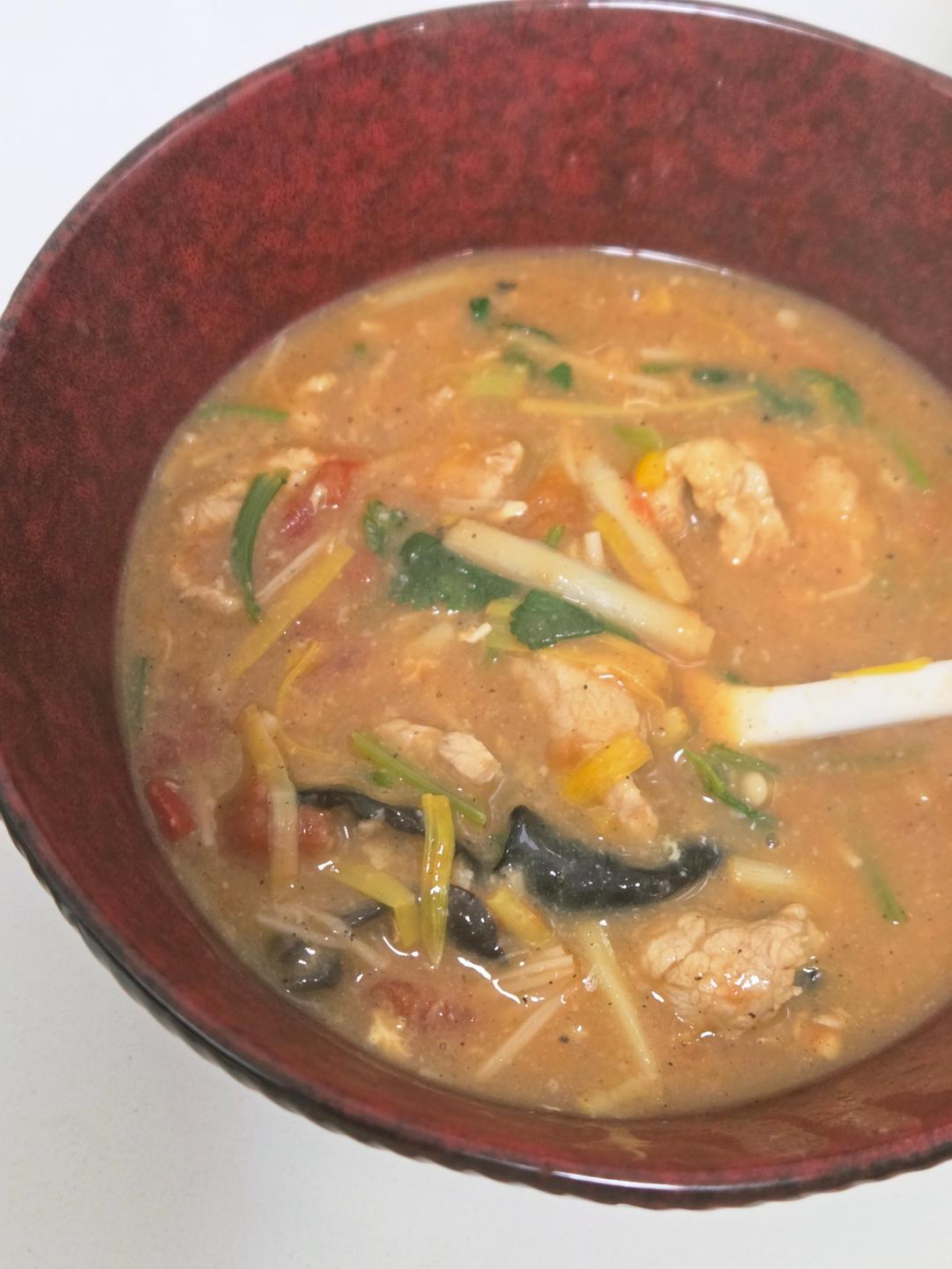 连汤肉片--河南饭店味道