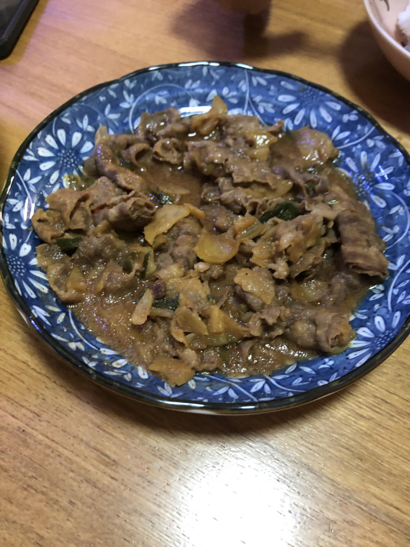 超简单的土豆片烧牛肉片