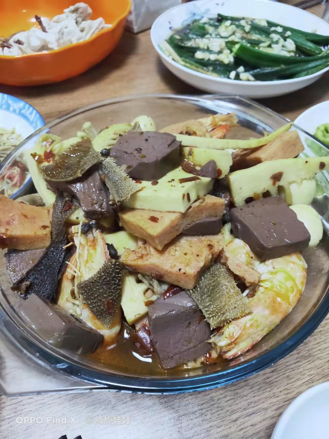 香辣毛血旺