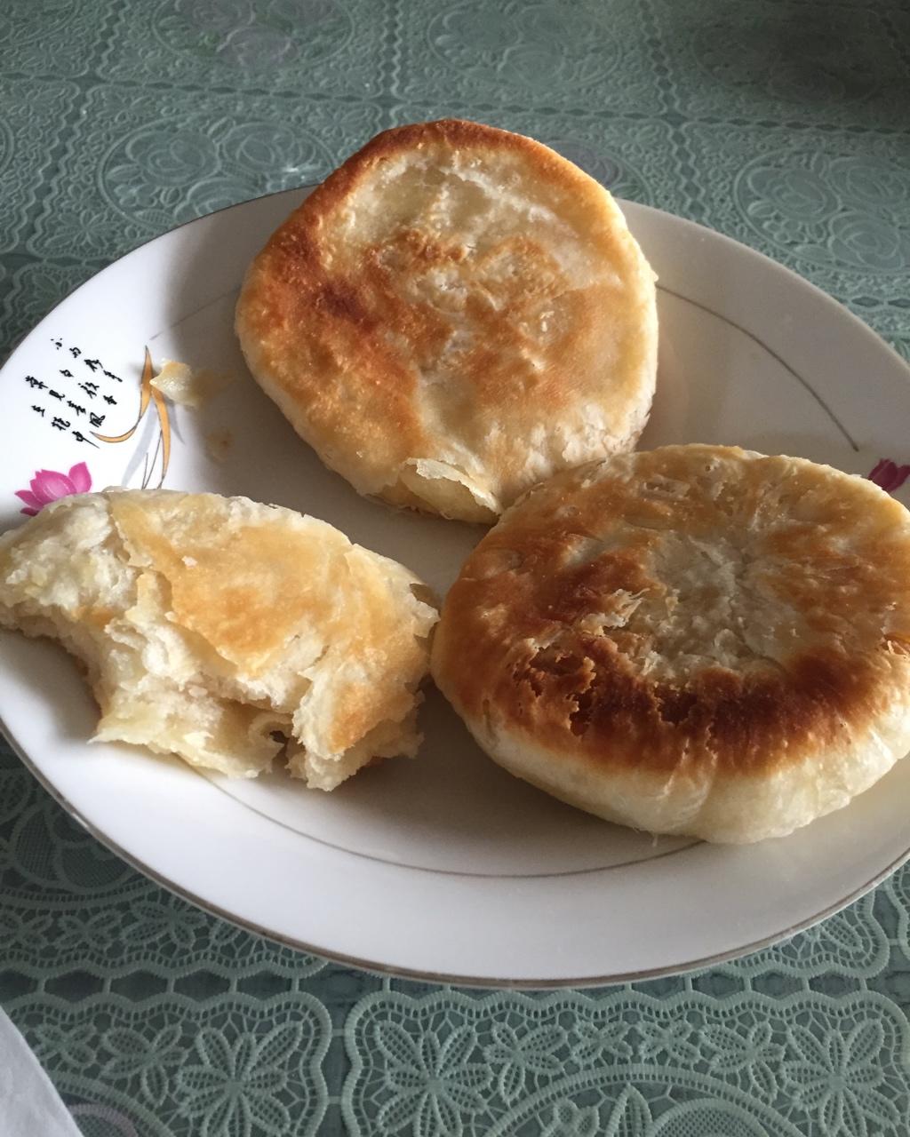 发面油酥小糖饼