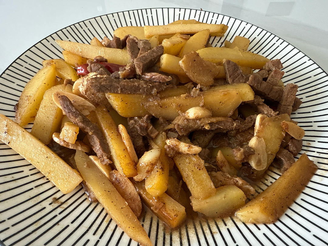 牛肉土豆条（西北）的做法