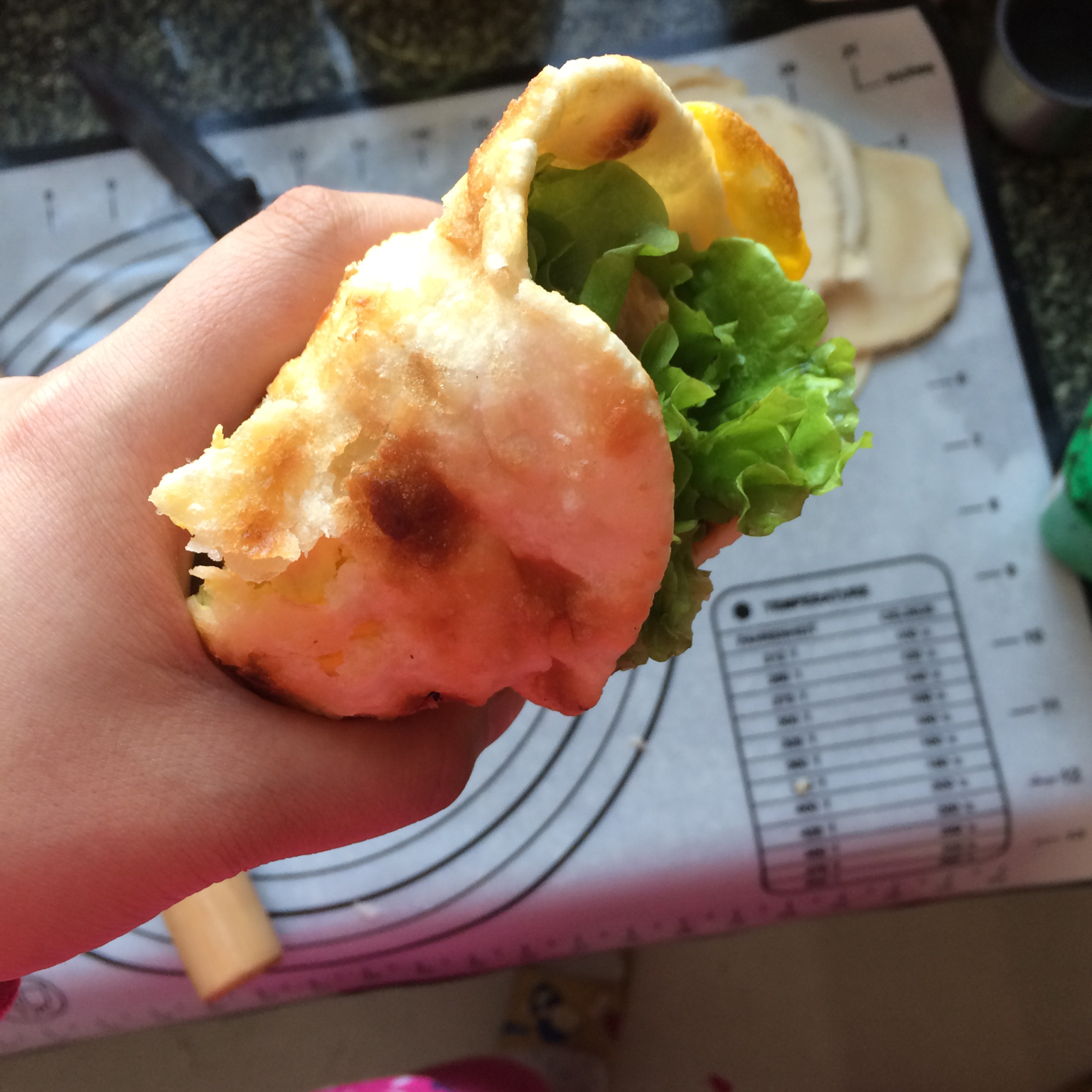 堂妈教你做鸡蛋灌饼