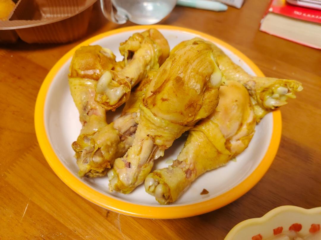 盐焗鸡腿电饭煲快手版