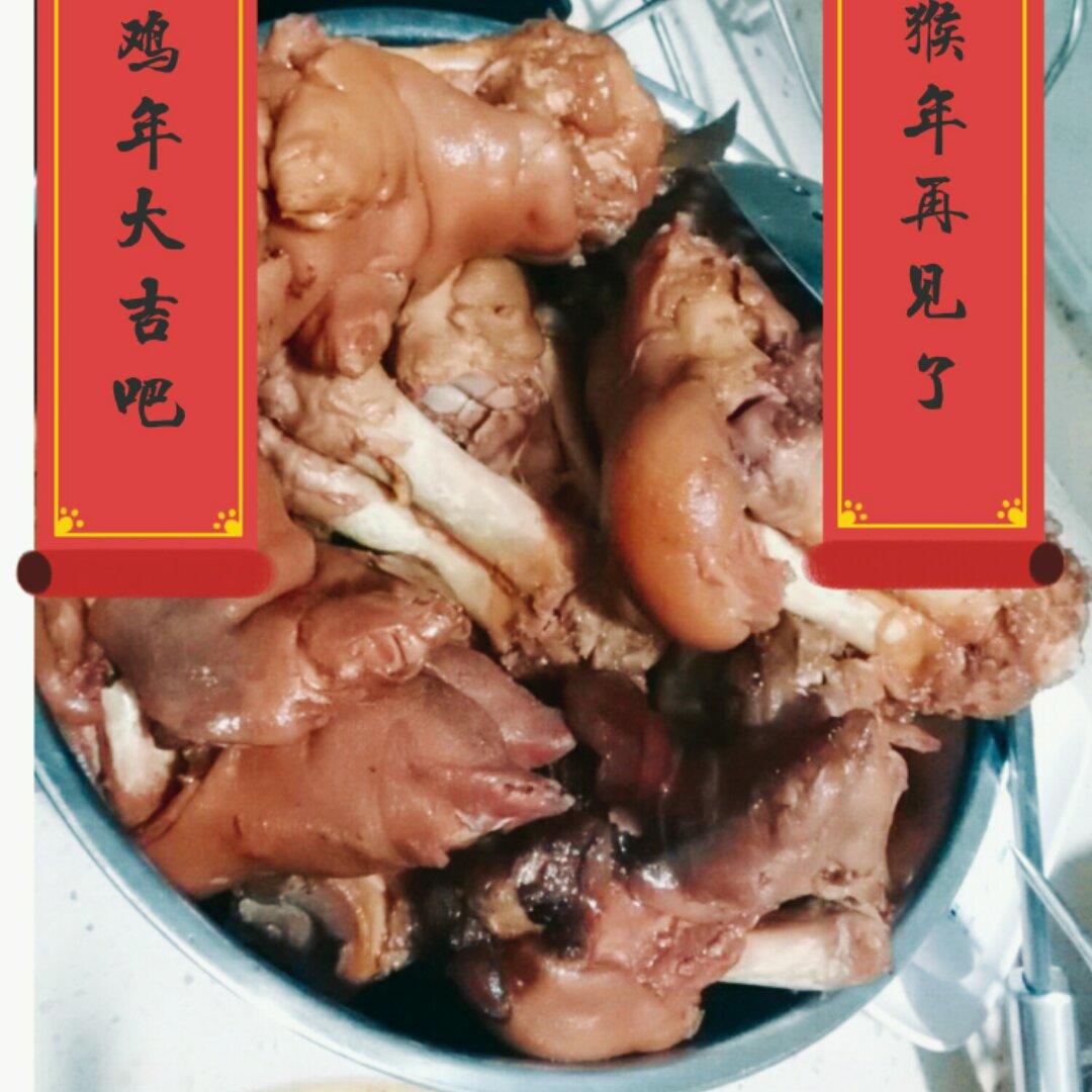 酱香卤猪蹄