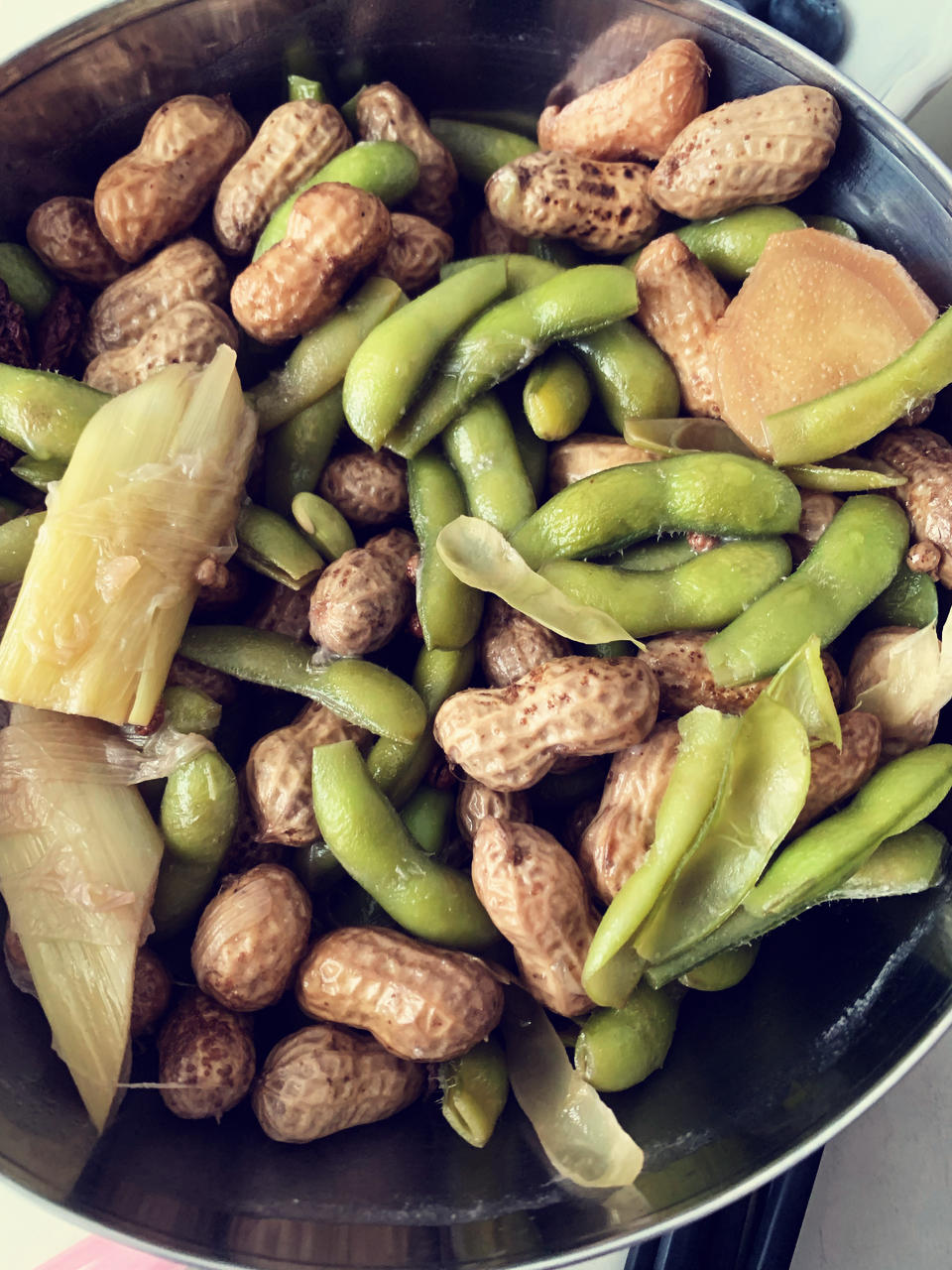夏日必备煮五香毛豆花生🥜