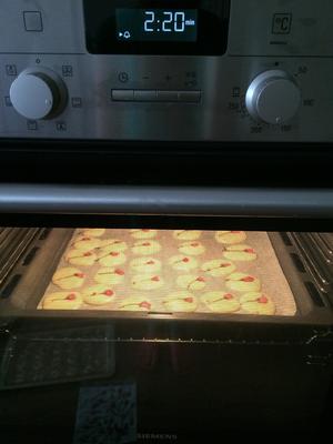 樱花奶油小饼的做法 步骤9